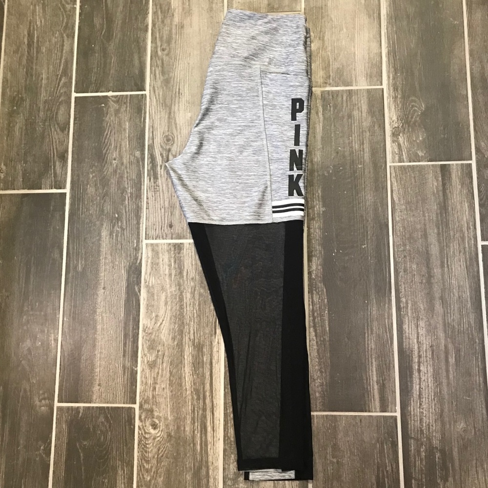 VS Pink Mesh Ultimate Leggings